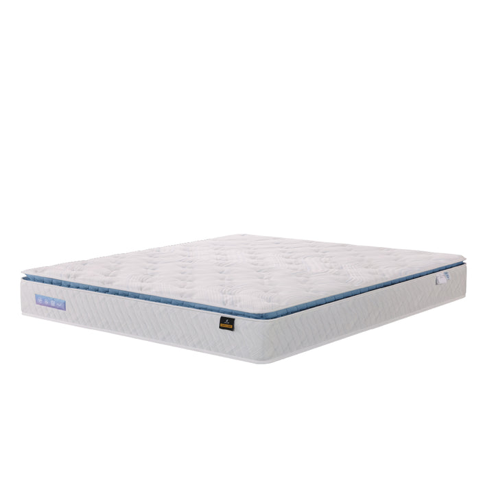 A DeRUCCI Energex Mattress with White Background.