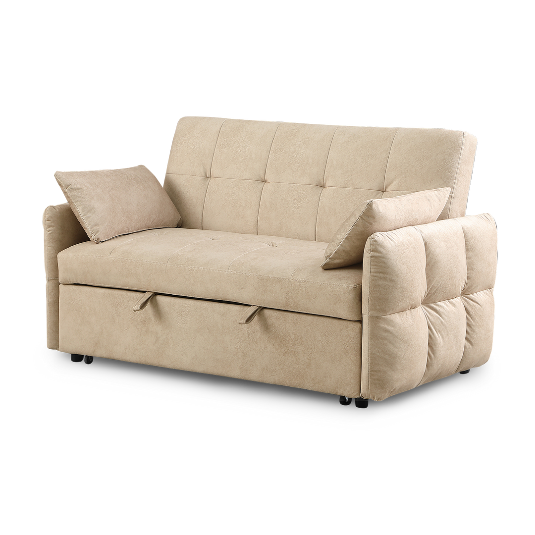 DELANY Sofa Bed Light Brown