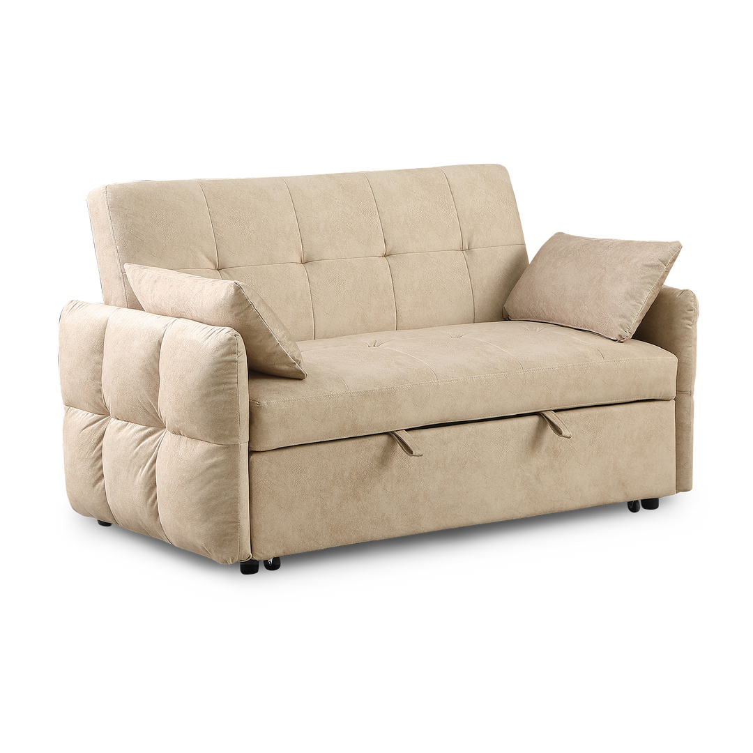 DELANY Sofa Bed Light Brown