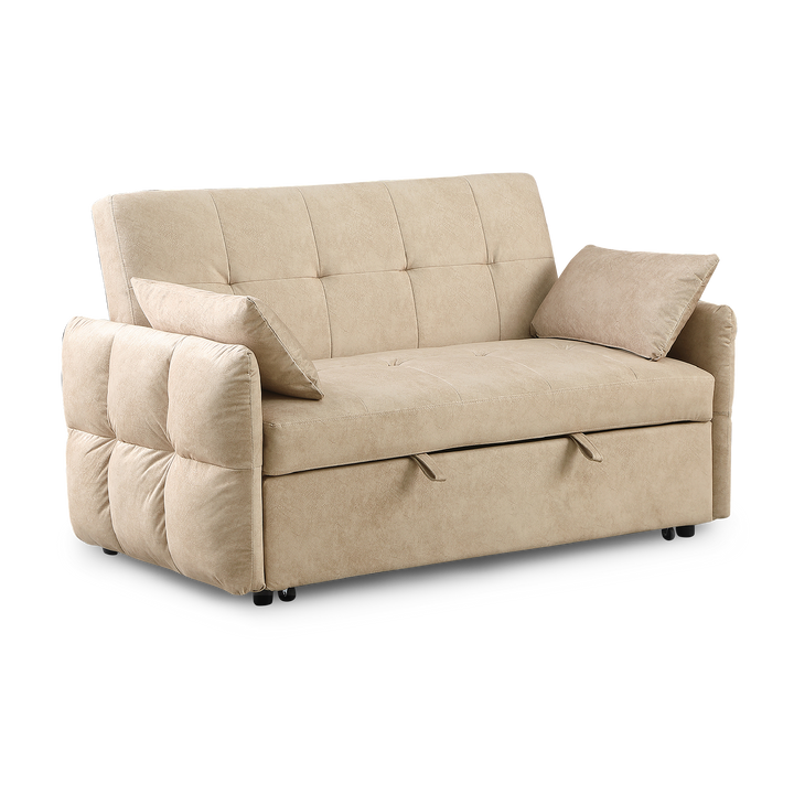 DELANY Sofa Bed Light Brown