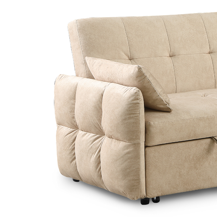 DELANY Sofa Bed Light Brown