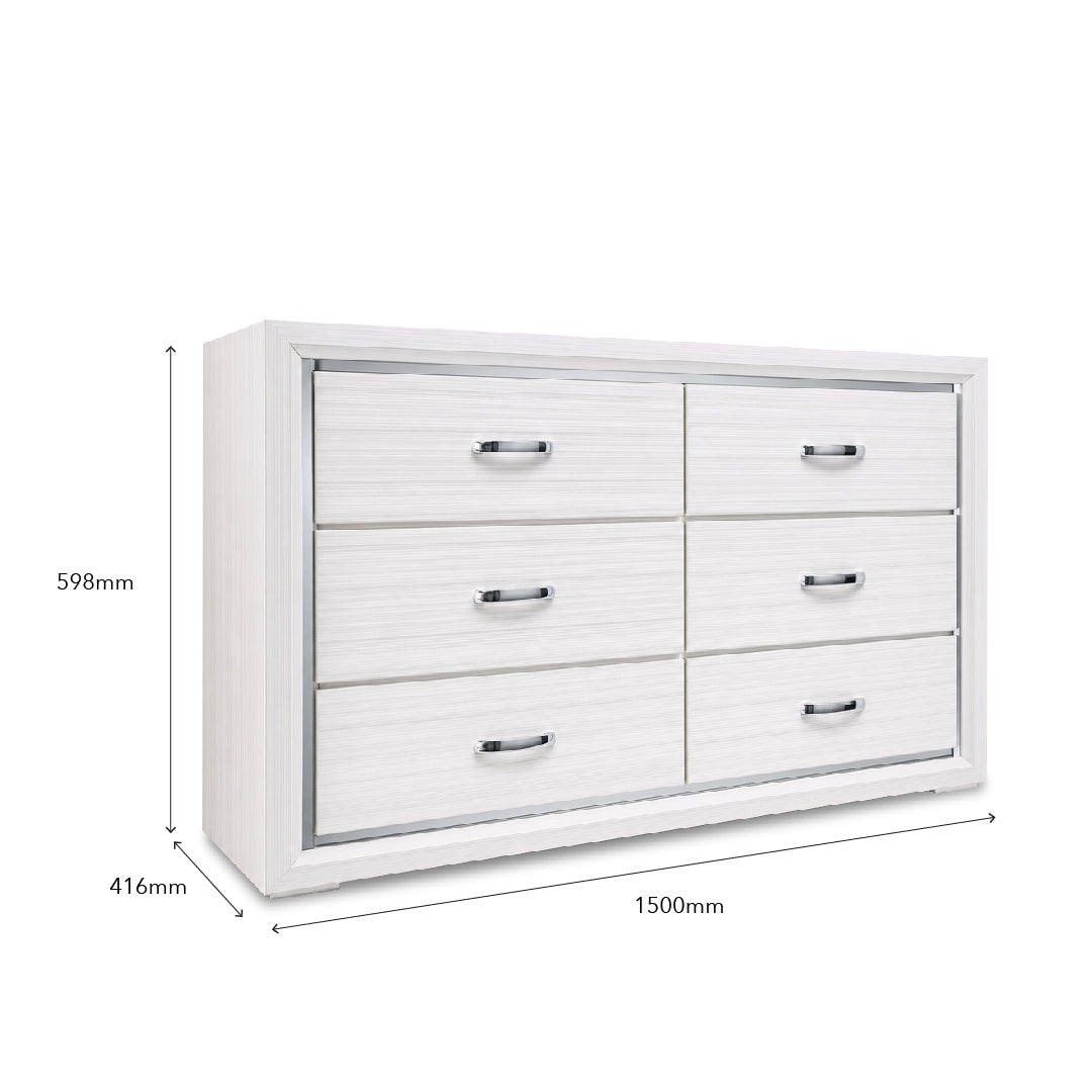DELLY 6 Chest of Drawers