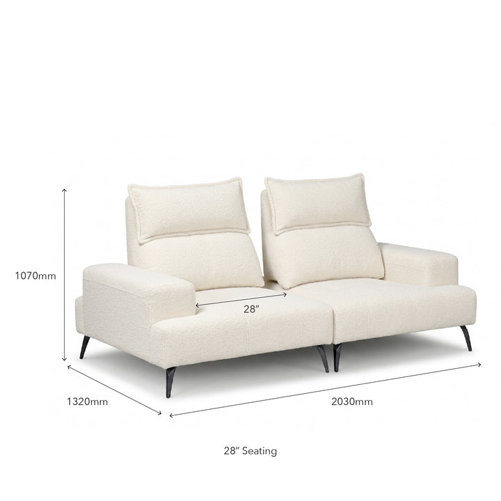 DEROIT 2 Seater Sofa