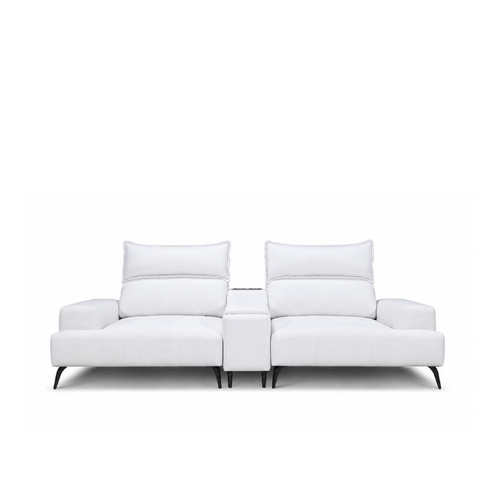 DEROIT 2 Seater Sofa with Console Table
