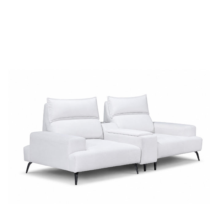 DEROIT 2 Seater Sofa with Console Table