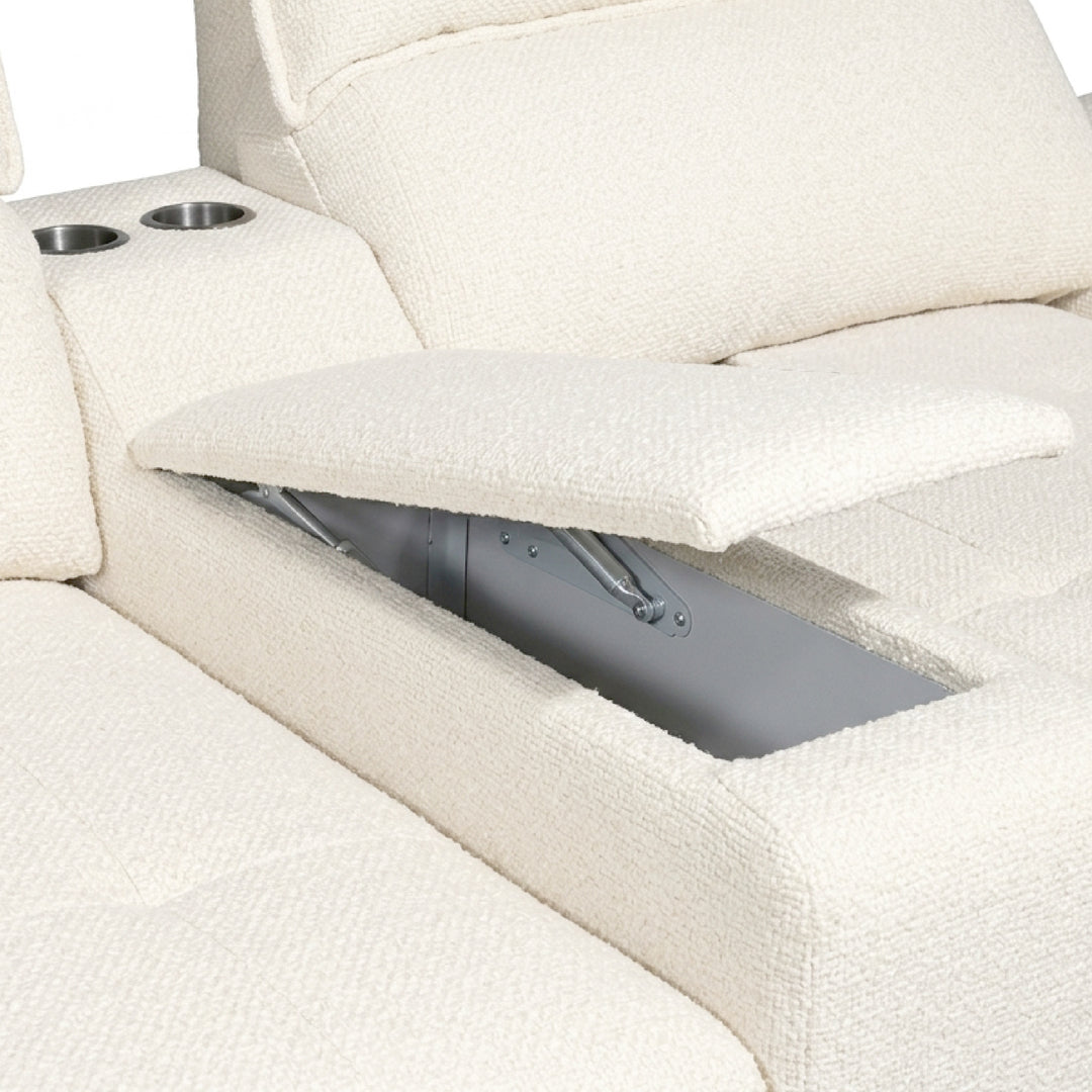 DEROIT 2 Seater Sofa with Console Table