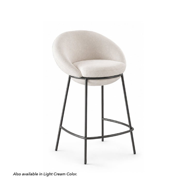 DEROIT Island Chair Light Grey