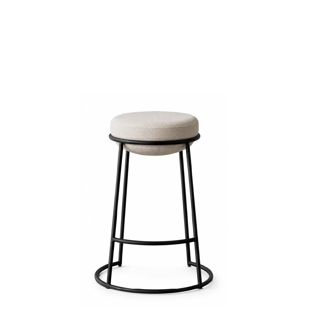 DEROIT Island Stool Light Cream
