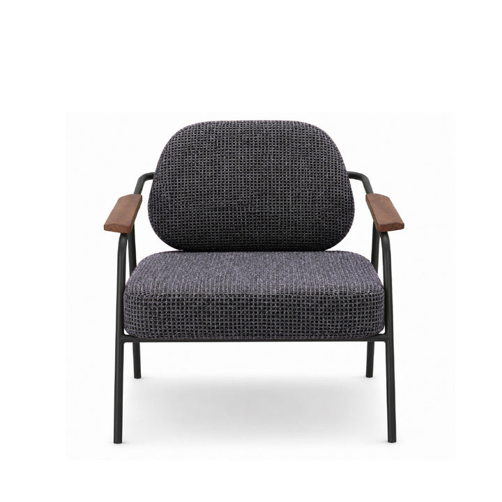 DEROIT Lounge Chair Coffee Mocha