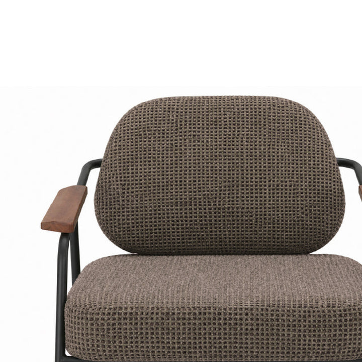 DEROIT Lounge Chair Coffee Mocha
