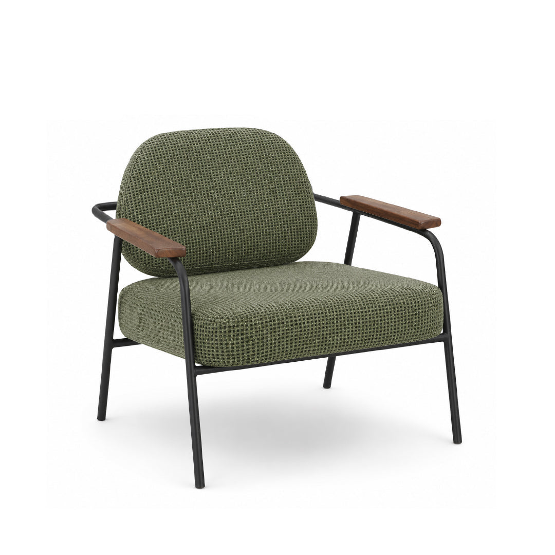 DEROIT Lounge Chair Sage Green