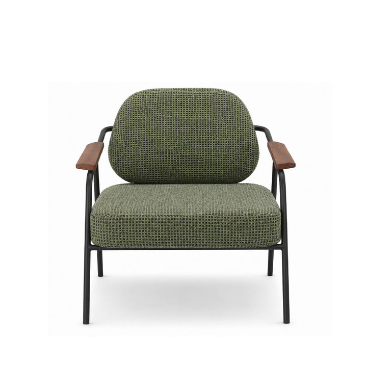 DEROIT Lounge Chair Coffee Mocha