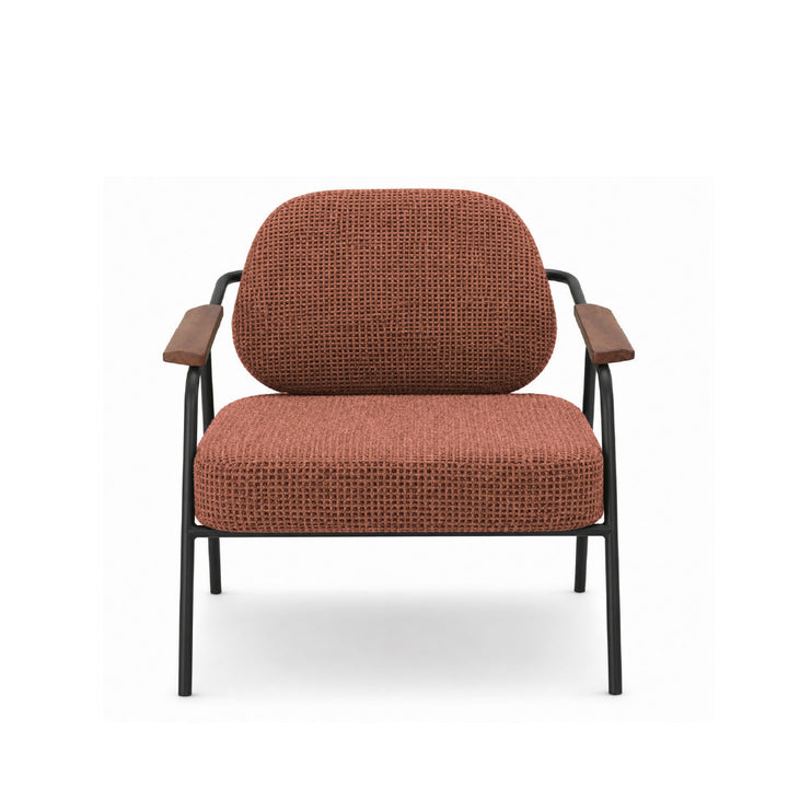 DEROIT Lounge Chair Coffee Mocha