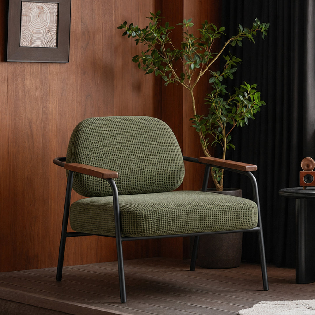 DEROIT Lounge Chair Sage Green
