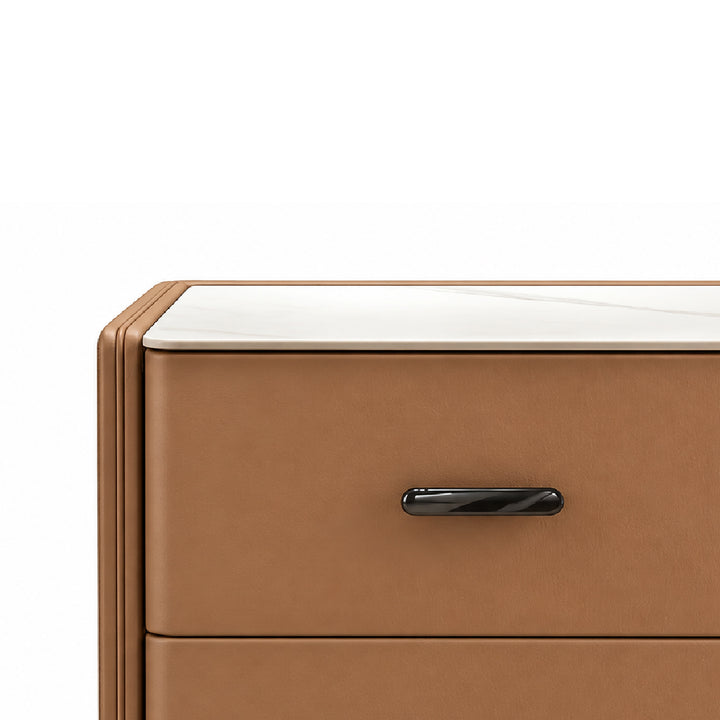 DeRUCCI Chocolate Bedside Table