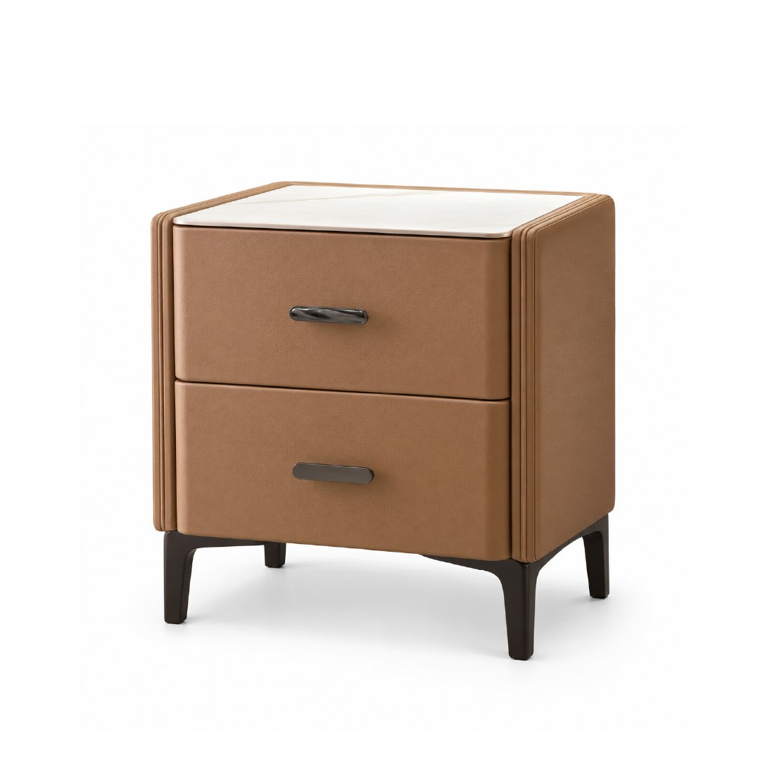 DeRUCCI Chocolate Bedside Table