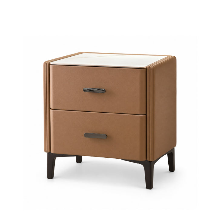 DeRUCCI Chocolate Bedside Table