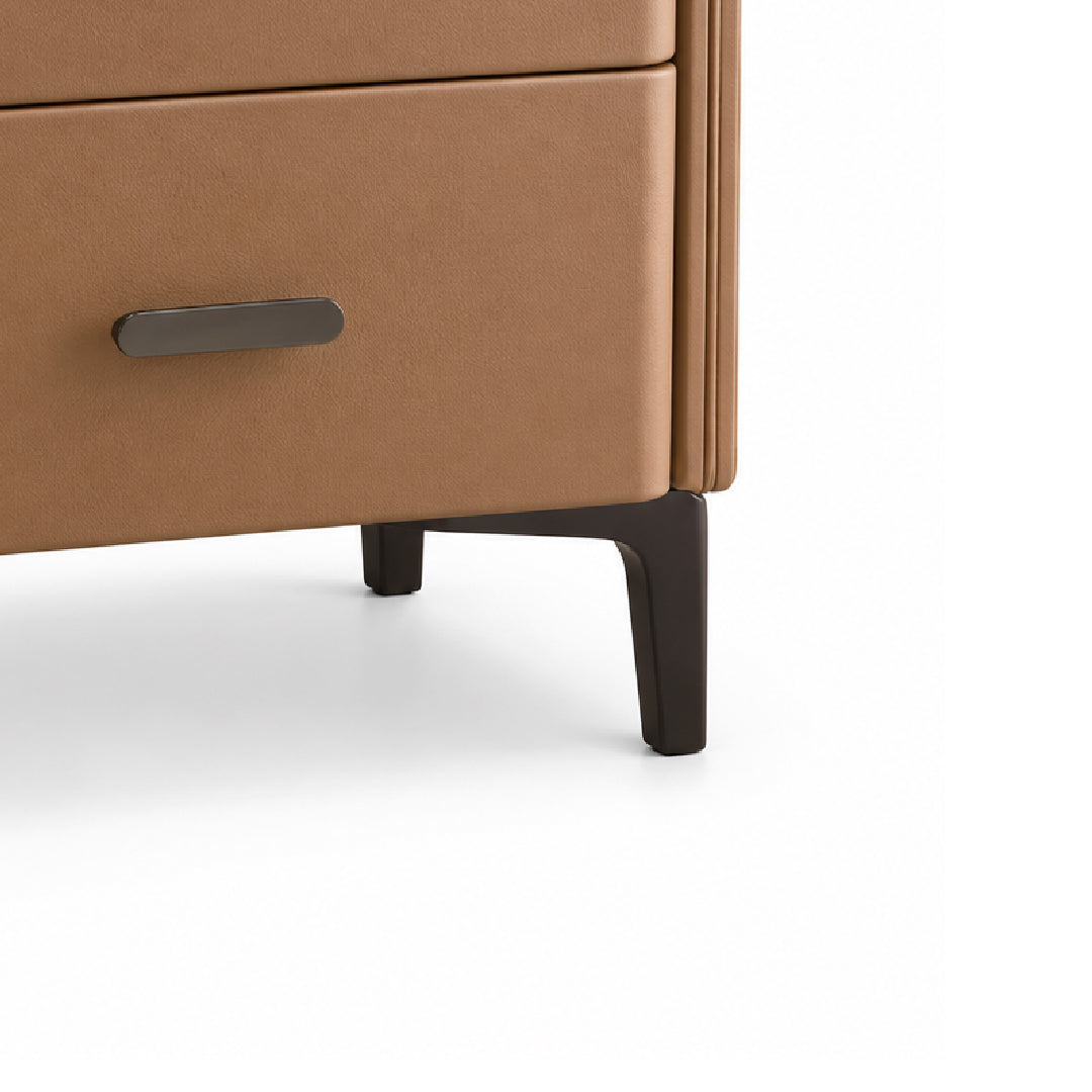 DeRUCCI Chocolate Bedside Table