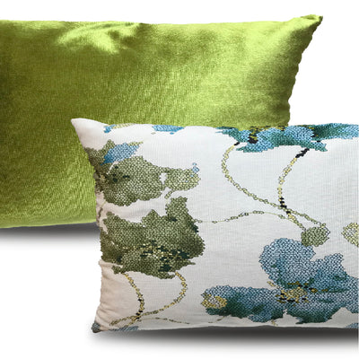 Designer Pillow (Square pillow) Floral Pattern