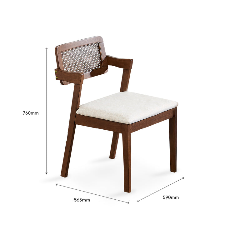 MALIKA Wooden Dining Set