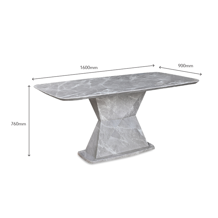 DIARA Marble Dining Set