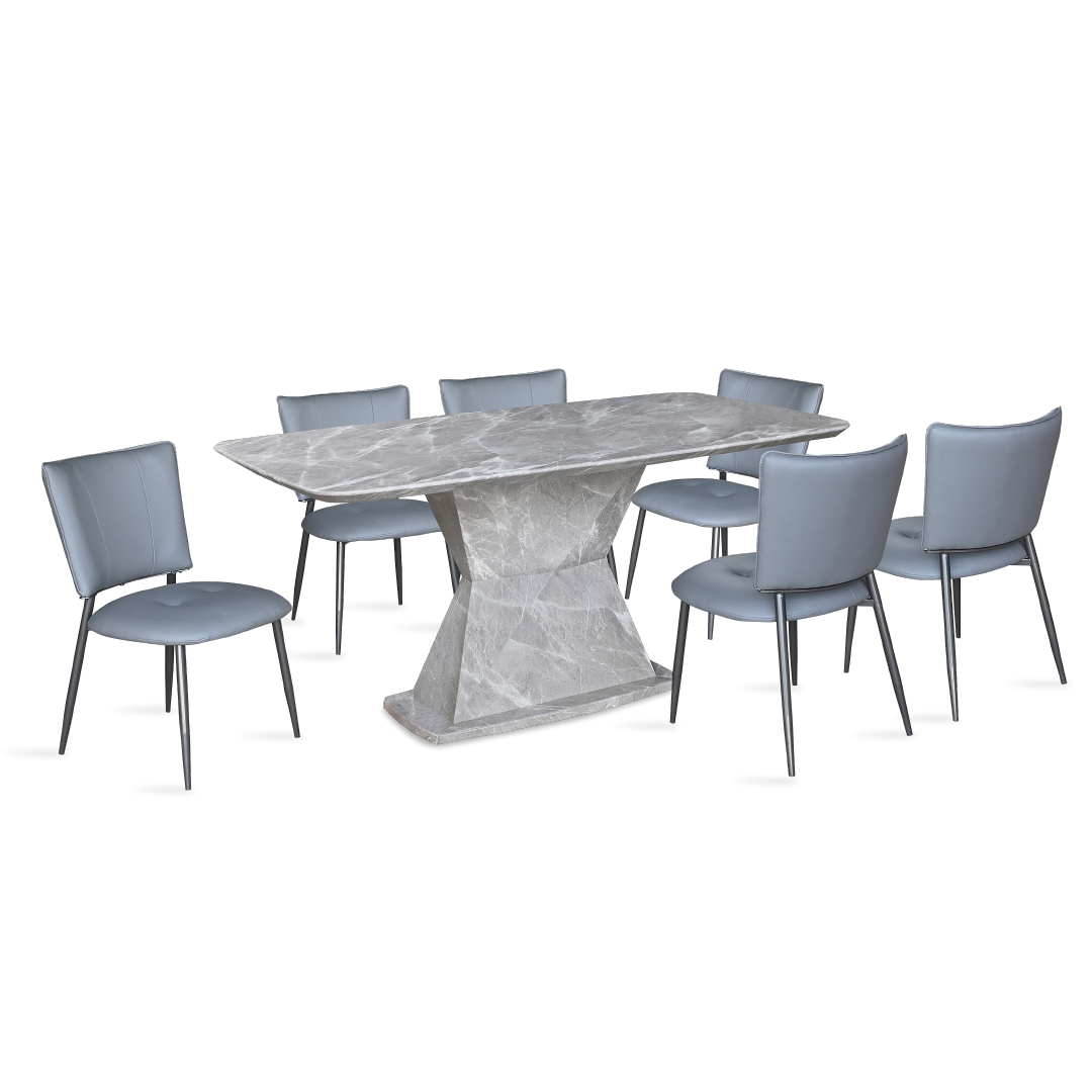 DIARA Marble Dining Set