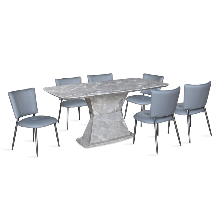 DIARA Marble Dining Set