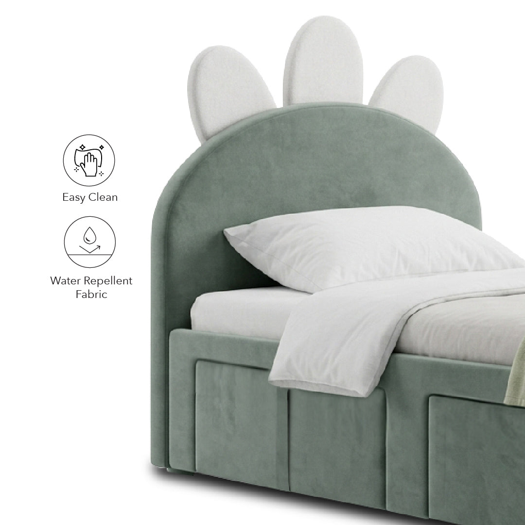 DINOREX 2 Drawer Bed