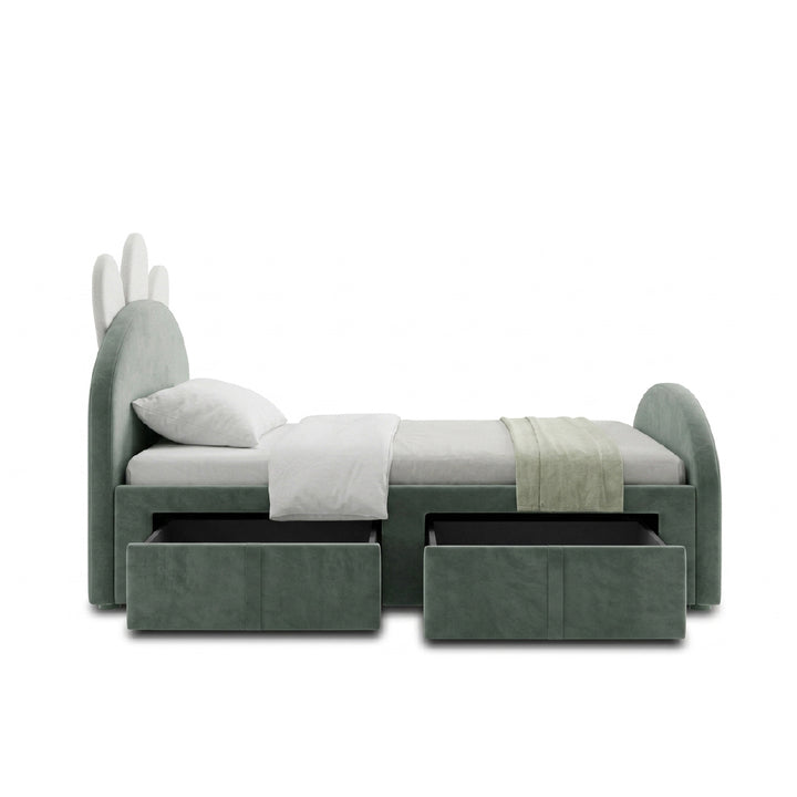 DINOREX 2 Drawer Bed
