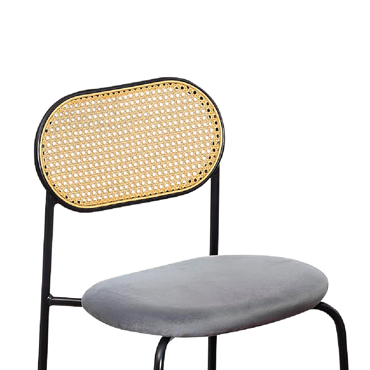 WULAN Dining Set Dark Grey