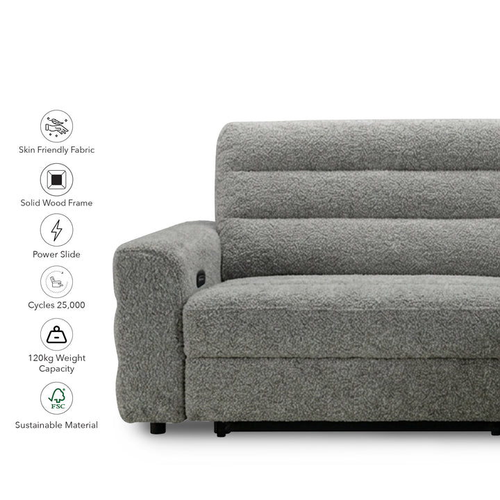 DREY L-Shape Power Slide Out Sofa