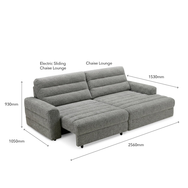 DREY L-Shape Power Slide Out Sofa