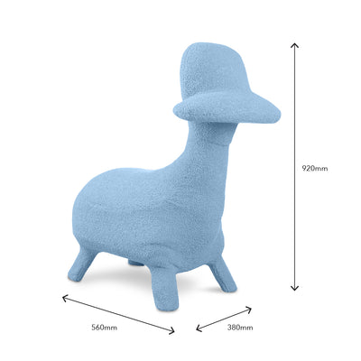 DUCK Kids Stool Blue