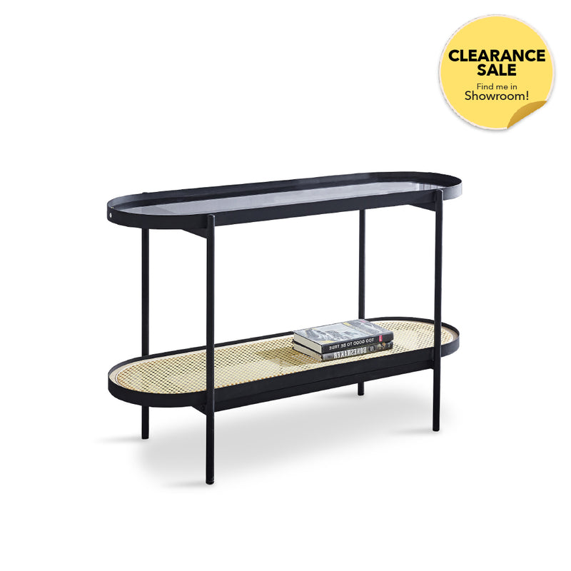 DURIA Oval Console Table