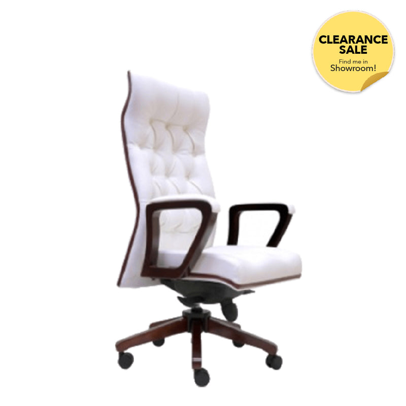 DUTY Wooden High Back Chair