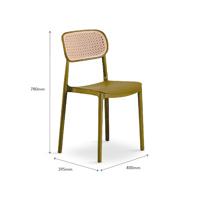 EANNA Cafe Chair Green