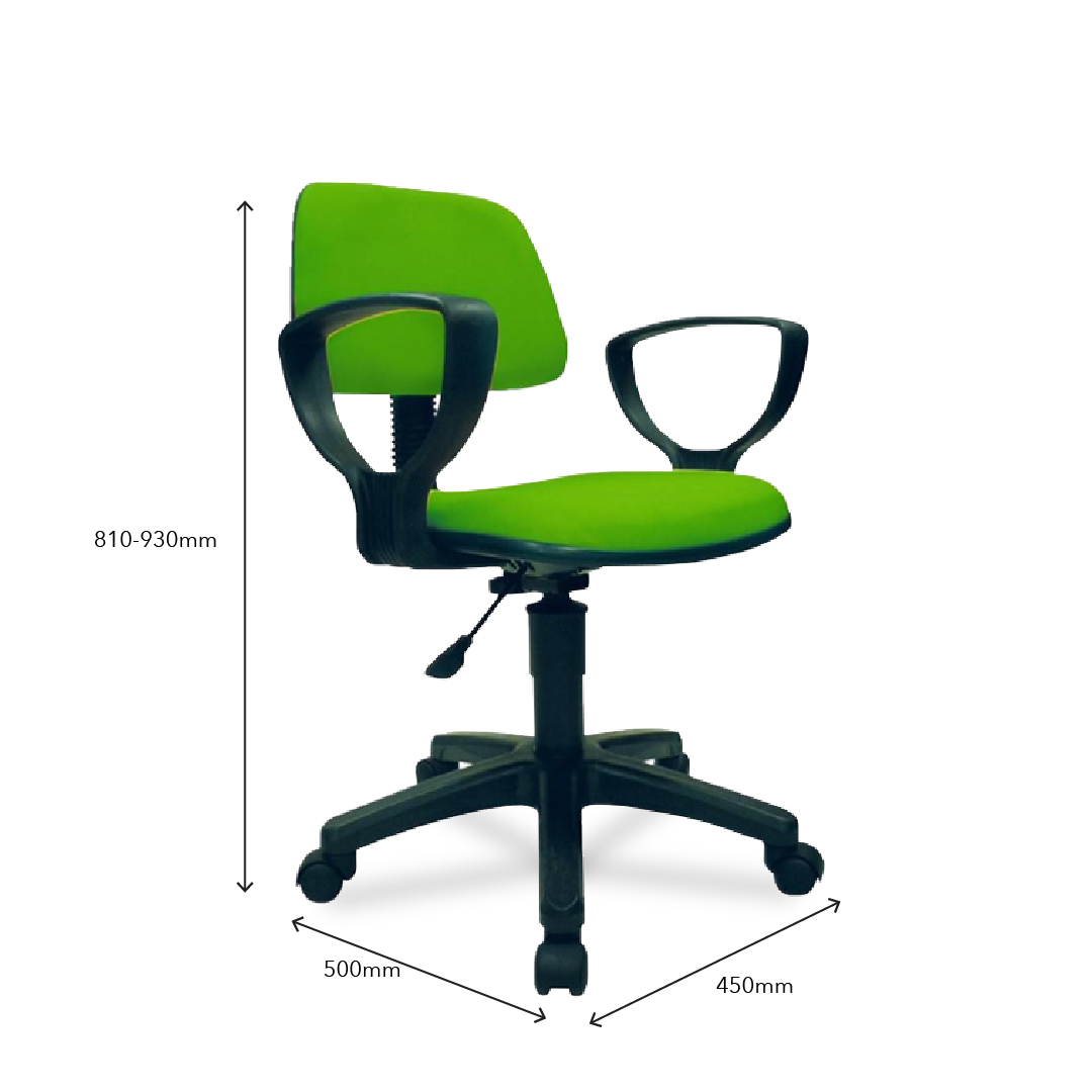 ECO Typist Chair with Armrest