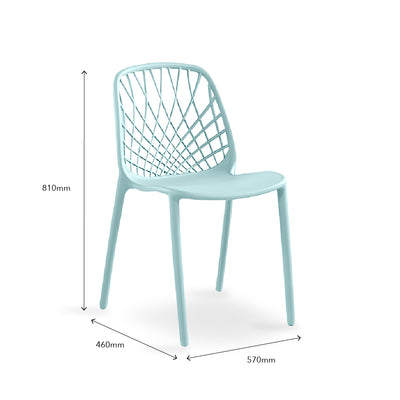 EDA Cafe Chair Blue