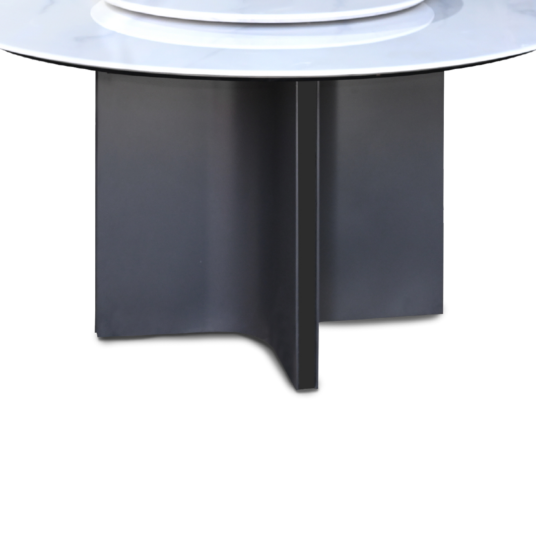 EIRIAN Crystal Marble Dining Set