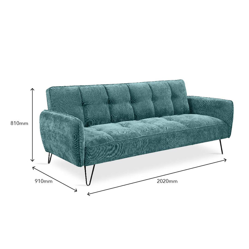 ELAMI Sofa Bed Green