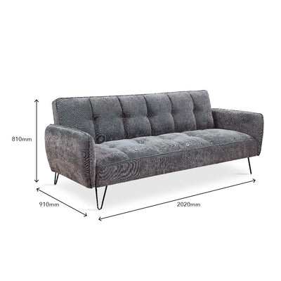 ELAMI Sofa Bed Grey