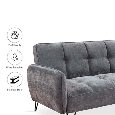 ELAMI Sofa Bed Grey