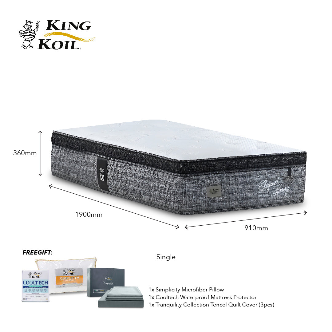 KING KOIL Elegant Luxury Mattress