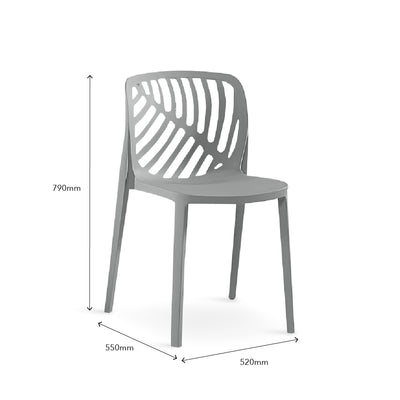 ELIA Cafe Chair Light Grey