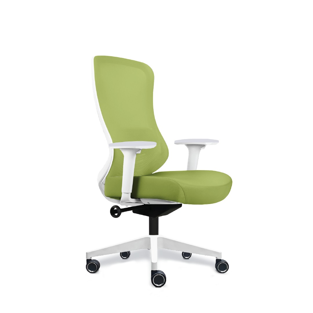 ELITE Medium Back Chair Apple Green