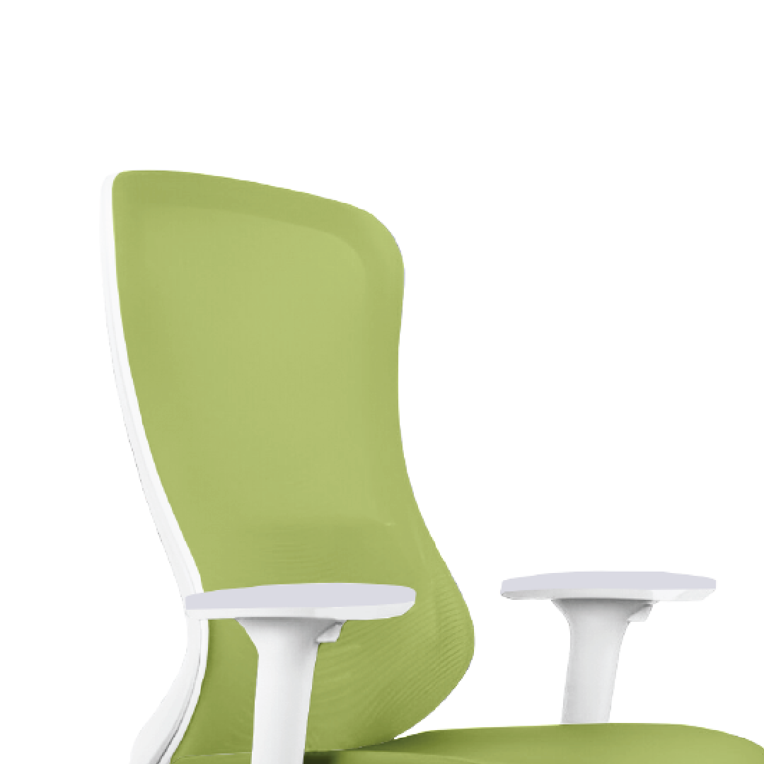 ELITE Medium Back Chair Apple Green