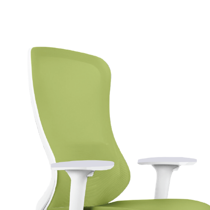 ELITE Medium Back Chair Apple Green