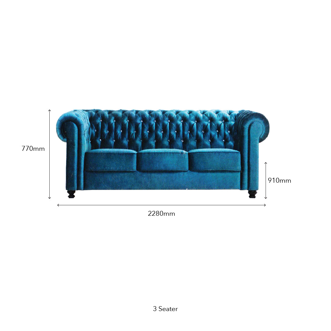 ELLINGTON Chesterfield Sofa Set