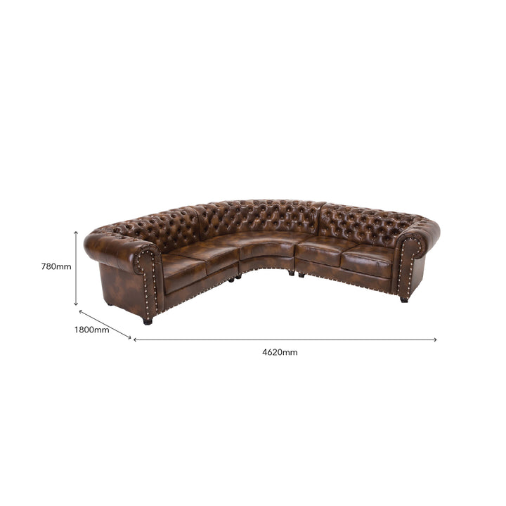 ELLINGTON Chesterfield Corner Sofa