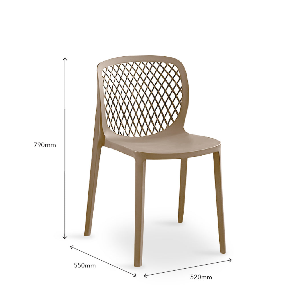 ELS Cafe Chair Camel